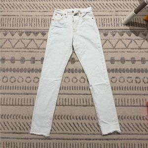 Levi's Women's Light Wash Straight Leg Jeans